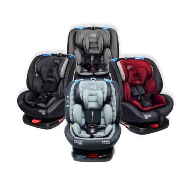 Imagem de Cadeira de Carro infantil Max360 Isofix 36kgs Maxi Baby, Vermelho