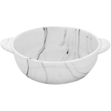 Imagem de Travessa de Porcelana Oval 15,7x12,7cm - Hauskraft Marble