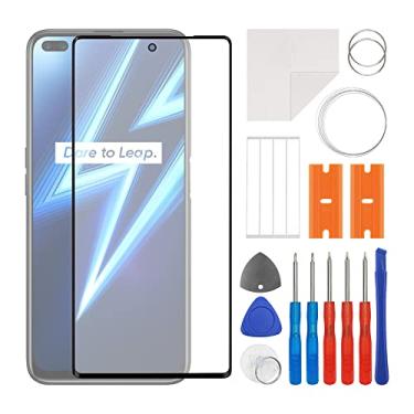 Imagem de SWARK Substituição da lente do painel externo de vidro frontal + OCA compatível com Google Pixel 6 Pro (sem tela LCD e digitalizador de toque) com kit de reparo