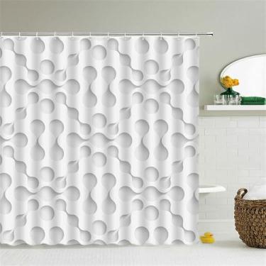 Imagem de Cortinas de banheiro laváveis de qualidade, impressão de cortina de chuveiro, telas de banho de poliéster, decoração para casa, 3193x, L210xA180cm