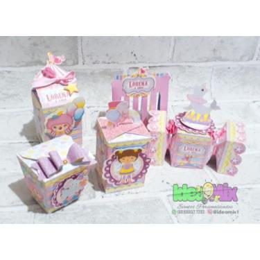 Imagem de Kit com 5 caixa personalizada - KIT COM 5 CAIXA PERSONALIZADA 