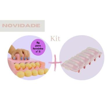 Imagem de Kit Enrolador de Doces 8g e Chocalho p/ Confeitos - Blue Star