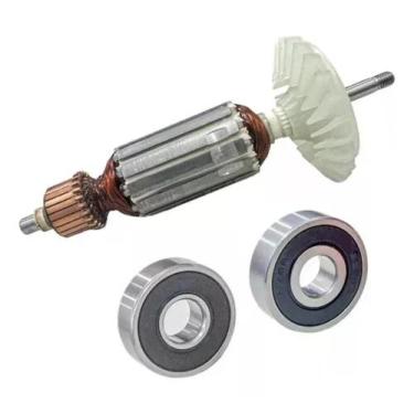Imagem de Induzido+ Rolamentos P/ Esmerilhad. Bosch Gws7-115/1394 110v - Bolte