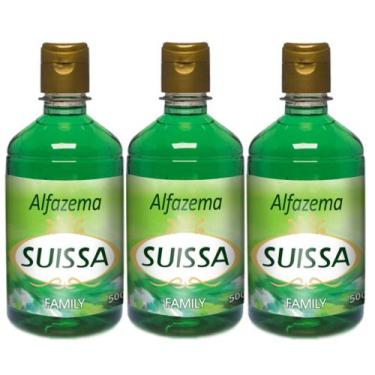 Imagem de KIT C/ 3 Colonia Alfazema Suissa 500Ml FAMILIA
