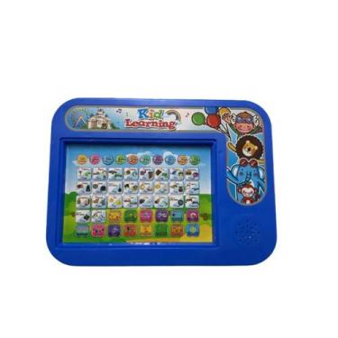 Imagem de Tablet Infantil Brinquedo Educativo Alfabetização Bilíngue Inglês Port