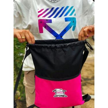 Imagem de Mochila Saco Nylon TENTANDO SER FITNESS Academia Esportiva Gym Bag Fit