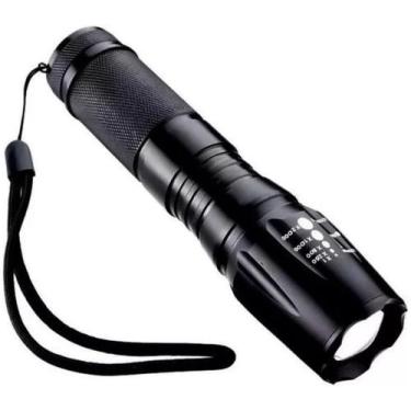 Imagem de Lanterna Tática Militar X900 Com Zoom Recarregável - PONTO DO NERD