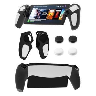 Imagem de GLDRAM Protective Case for PS Portal Controller (Black with White)