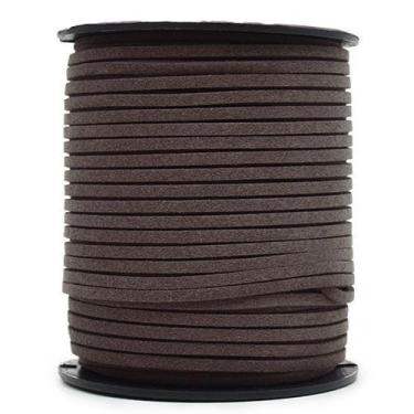 Imagem de Cordão Camurça Sintético 2,5mm - 50 metros - Arte Punto, 031 MARROM