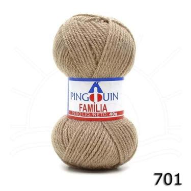 Imagem de Lã Família 40g - Pingouin, 0701 NÍNIVE