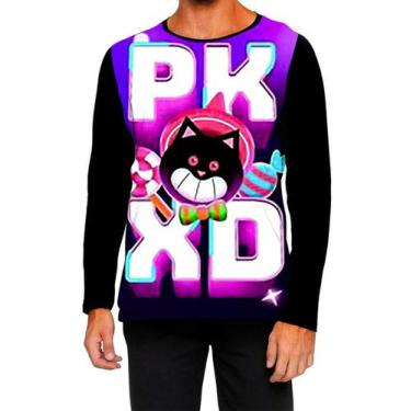 Imagem de Camiseta Manga Longa Ads Pk Xd Explore universos Jogo 3 - Fabriqueta, 