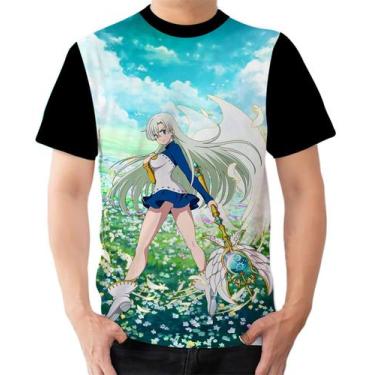 Imagem de Camiseta Camisa Ads Nanatsu no taizai sete pecados Elizabeth 1 - Fabri