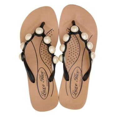 Imagem de Chinelo Feminino Confortavel Anatômico Terapia dos Pés, Branco