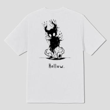 Imagem de Camiseta Básica Cavaleiro Vazio Hallownest Jogo Hollow Knigh - Marca P