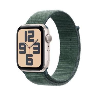 Imagem de Apple Watch SE GPS  Caixa estelar de alumínio  44 mm  Pulseira loop es