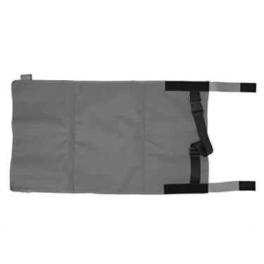 Imagem de Cama de Avião Infantil, Extensor de Assento de Avião Infantil, Cama Portátil Dobrável Com Acessórios de Viagem de Avião, para Crianças (Cinza)