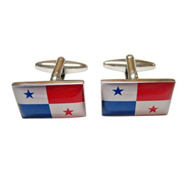 Imagem de Abotoaduras com a bandeira do Panamá da Kiola Designs