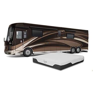 Imagem de DynastyMattress Colchão RV Queen CoolBreeze de 20 cm Colchão de espuma viscoelástica Medium -FirmGel para cama de trailer, campista, pop up e trailer