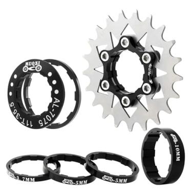 Imagem de ZOCKZ Roda dentada de cassete de velocidade única 12/13/14/15/16/17/18/19/20/21/22T MTB Kit de conversão de velocidade única bicicleta roda dentada de cassete de bicicleta de velocidade única para