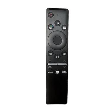 Imagem de Controle remoto de voz de substituição universal adequado para todas as TVs Samsung LED QLED UHD SUHD HDR HDR LCD moldura curva solar HDTV 4K 8K 3D Smart TVs, com botões Netflix, Prime Video, Samsung