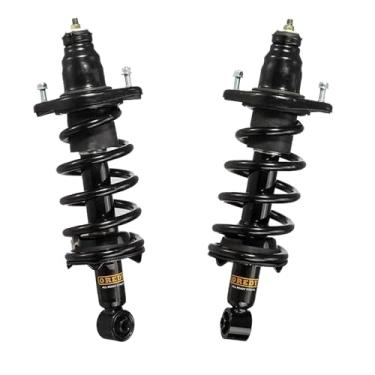 Imagem de OREDY Mola helicoidal traseira compatível com Honda CR-V CRV 2007-2011 2008 2009 2010 Conjunto de amortecedores de suspensão completa do lado do motorista - 172497L 172497R