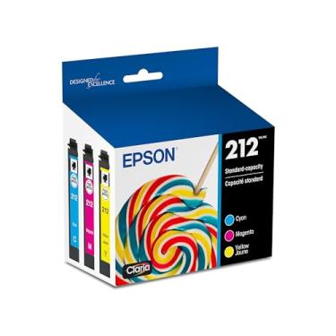 Imagem de EPSON T212 Claria – Pacote combo de tinta de capacidade padrão (T212520-S) para impressoras Epson Expression e Workforce