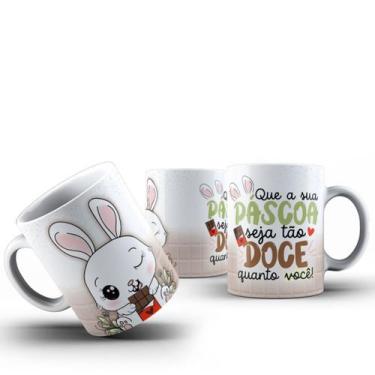 Imagem de Páscoa com Amigos: Caneca de Coelho e Presentes Criativos - ocamelo
