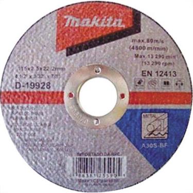 Imagem de Disco Corte Makita 4.1/2X3/32X7/8 928/34