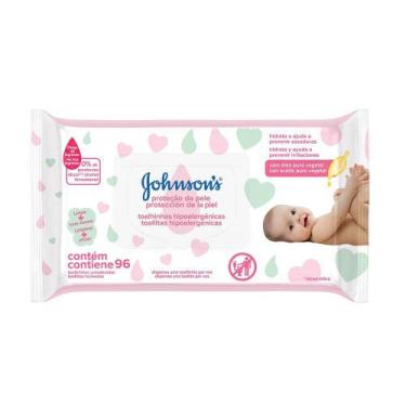 Imagem de Johnson's Baby Toalhinhas Extra Cuidado c/ 96