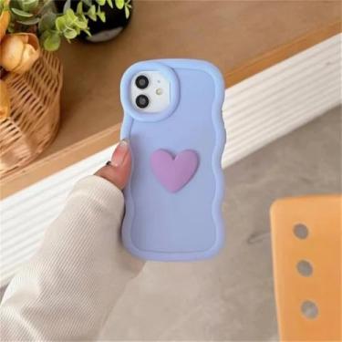 Imagem de Capa de telefone onda cardíaca de silicone macio para OnePlus 12 12R 11R Nord CE 4 3 2 CE4 CE3 CE2 Lite ACE ACE3 N20 N20SE N300 N30 N30SE Capa, roxo X, para OnePlus Nord N20