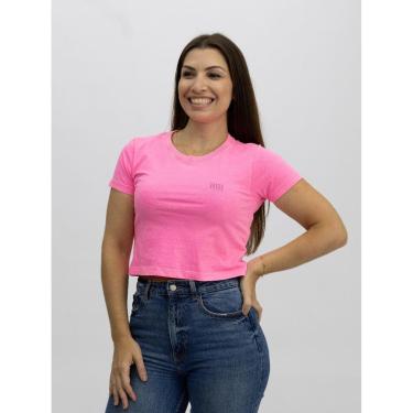 Imagem de Cropped Concept Classic Rosa Neon-Feminino