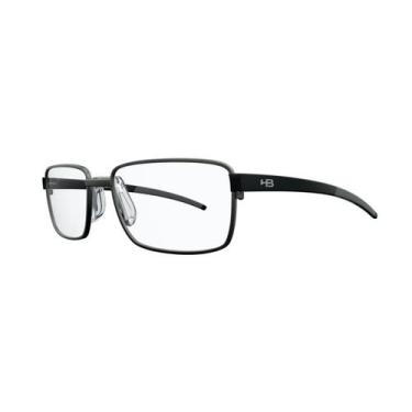 Imagem de Armação de grau hb duotech 0291 matte graphite matte black