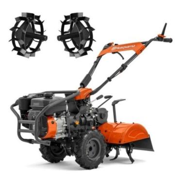 Imagem de Motocultivador Granja Cama Aviário Husqvarna TR262 Rotativa Reversa