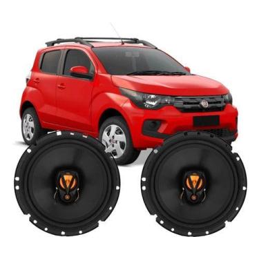 Imagem de Kit Alto Falante Original Jbl Dianteiro Mobi 100wrms Som, Preto/Laranj