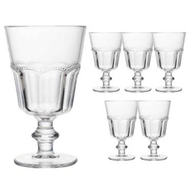 Imagem de Jogo 6 Taça de Vidro para Água Sucos Belle Epoque Transparente 225ml L