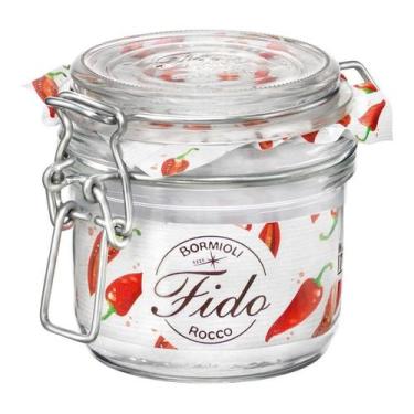 Imagem de Pote De Vidro Italiano Hermético Fido 200ml Bormioli Rocco