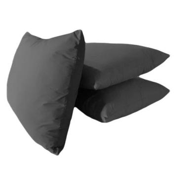 Imagem de Almofadas Gigantes Decorativas 80x60 Pacote com 2 - HAPPY LINE, Cinza