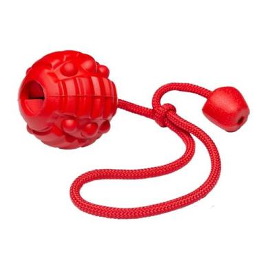 Imagem de Brinquedo para Cão Mordedor Porta Petisco e Cabo De Guerra - German Ha