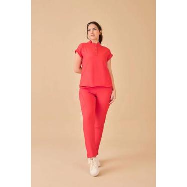 Imagem de Scrub Pijama Hospitalar Gola padre com Botões / Olivia Melancia  - SAR