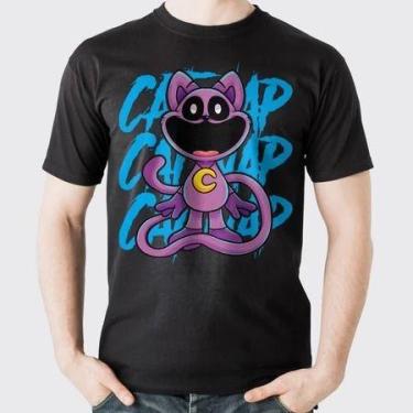 Imagem de Linda Camiseta Poppy Playtime Camisa 100% Algodão infantil e adulto Bl