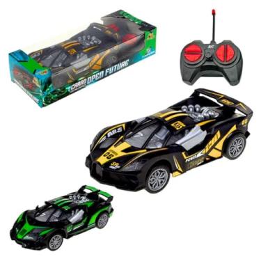 Imagem de Carrinho de controle Remoto 7 Funções Veloz Esportivo Abre as Porta