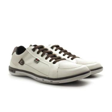 Imagem de Tênis Masculino Confortável Linha Casual Cano Baixo Branco - Hankook, 