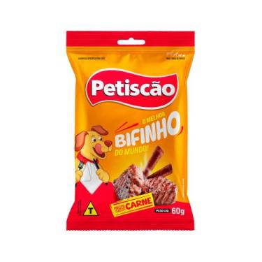 Imagem de Bifinho Palito sabor carne Petiscão 60g