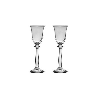 Imagem de Taça de Cristal Bohemia Para Licor 60 ml Angela 2 Peças - Bohemia Crys