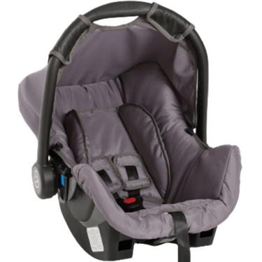 Imagem de Cadeirinha Bebe Conforto Galzerano Grid Preto Cinza 0 a 13kg