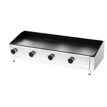 Imagem de Chapa para Lanches a Gás Linha Comercial 100 x 40 cm 4 Queimadores Marchesoni