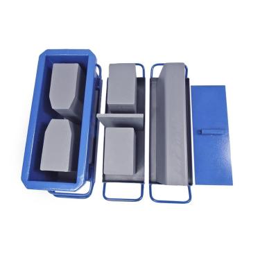 Imagem de Kit Forma Bloco Meio Bloco Canaleta 14X19X39 Estrutural s/f