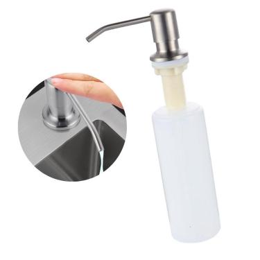 Imagem de Dispenser Detergente Porta Sabonete Liquido Embutir 350Ml