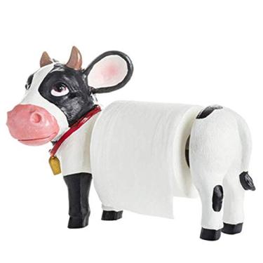 Imagem de 3FLQOOPP Porta-guardanapos rústico rural independente de vaca vertical suporte de toalha de papel - suporte de toalha de papel de cozinha para sala de jantar hotel bar fazenda Oldtown para mesa de