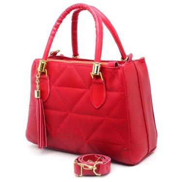 Imagem de Bolsa de compras média feminina (VERMELHA)